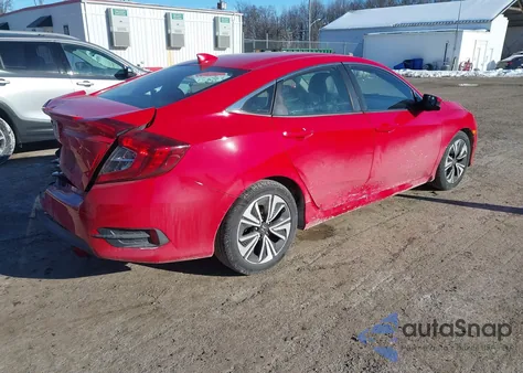 2016 Honda Civic Ex-L z USA, uszkodzony, nr VIN 2HGFC1F75GH632656